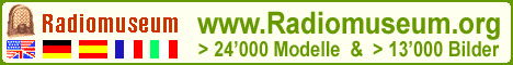 Vollstndiger Radiokatalog fr Deutschland, 
Schweiz und sterreich. Radiomuseum mit ber 
25000 Radiomodelle und ber 12000 Abbildungen.