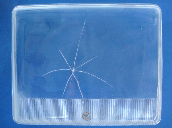 Glas riss kleben Klimaanlage und Heizung