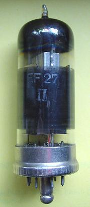EF 27, Tube EF27; Röhre EF 27 ID19704, Vacuum Pentode