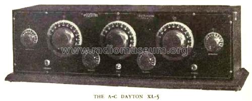 XL-5 Balanced Radiocast Receiver; A-C Dayton Co., A-C (ID = 1292312) Radio