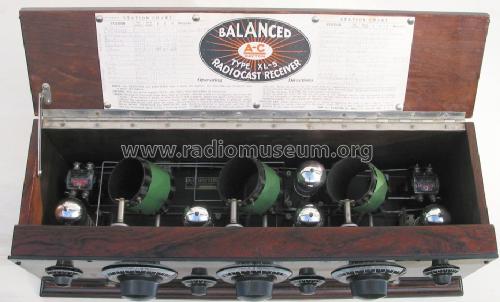 XL-5 Balanced Radiocast Receiver; A-C Dayton Co., A-C (ID = 664081) Radio