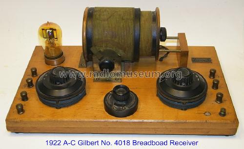 1-Tube Breadboard Receiver No. 4018; A-C Gilbert Co.; New (ID = 1488792) Radio