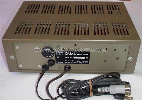 Quad FM Tuner II ; Quad Brand; (ID = 450354) Radio