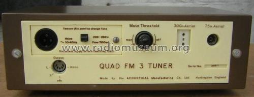 Quad Tuner FM 3; Quad Brand; (ID = 604746) Radio