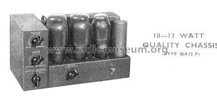 Quality Amplifier QA 12P; Quad Brand; (ID = 1560286) Ampl/Mixer