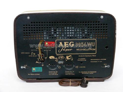 3054WU; AEG Radios Allg. (ID = 725140) Radio