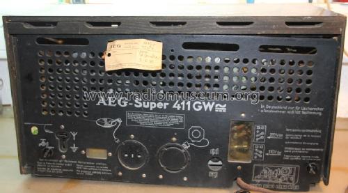 411GW; AEG Radios Allg. (ID = 1209359) Radio