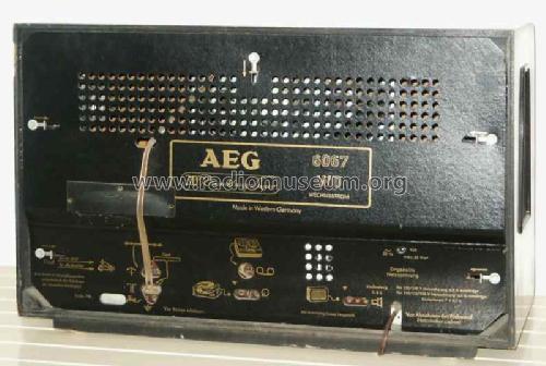 6067WD; AEG Radios Allg. (ID = 74388) Radio