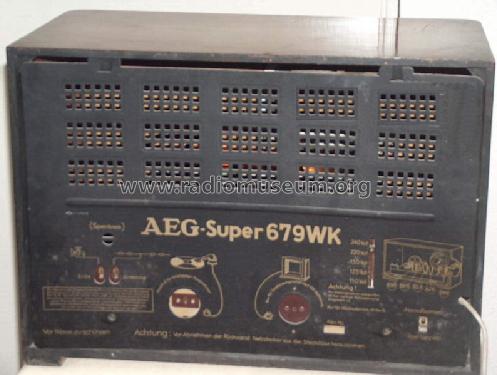AEG-Super 679WK; AEG Radios Allg. (ID = 424194) Radio