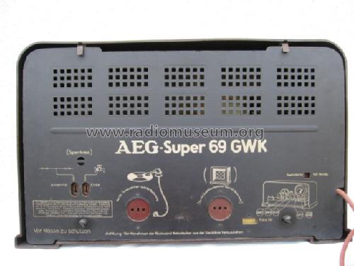 AEG-Super 69GWK; AEG Radios Allg. (ID = 324340) Radio