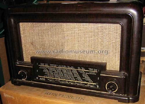 AEG-Super 69GWK; AEG Radios Allg. (ID = 505169) Radio