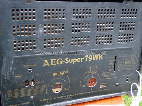 79WK; AEG Radios Allg. (ID = 424976) Radio