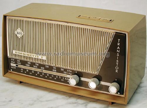 Bimbinette TL62; AEG Radios Allg. (ID = 1572705) Radio