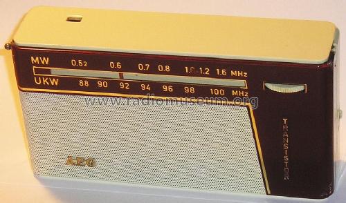 Carina Transistor UKW 62; AEG Radios Allg. (ID = 2104194) Radio