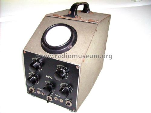 Elektronenstrahl-Klein-Oszillograf EOH1/60/5-B; AEG Radios Allg. (ID = 811095) Equipment