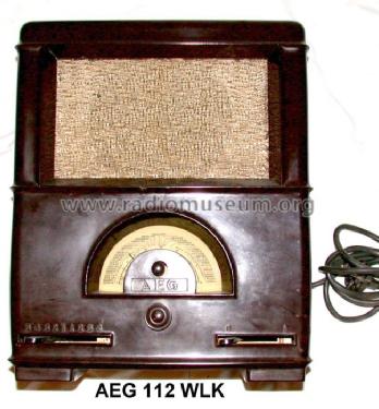 Geadux 112WLK; AEG Radios Allg. (ID = 35312) Radio