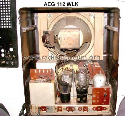 Geadux 112WLK; AEG Radios Allg. (ID = 35315) Radio