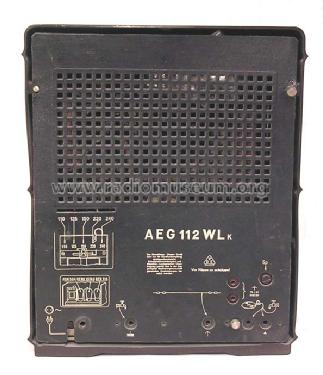 Geadux 112WLK; AEG Radios Allg. (ID = 596985) Radio