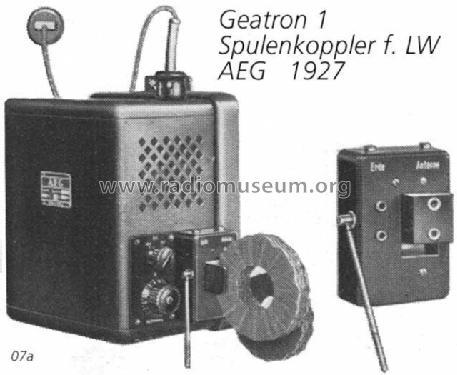 Geatron 1 ; AEG Radios Allg. (ID = 7) Radio