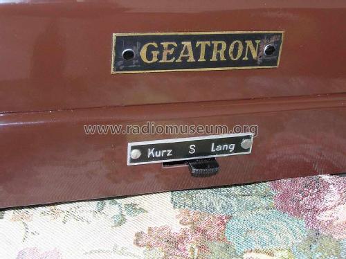 Geatron 3G/3bG; AEG Radios Allg. (ID = 1298377) Radio