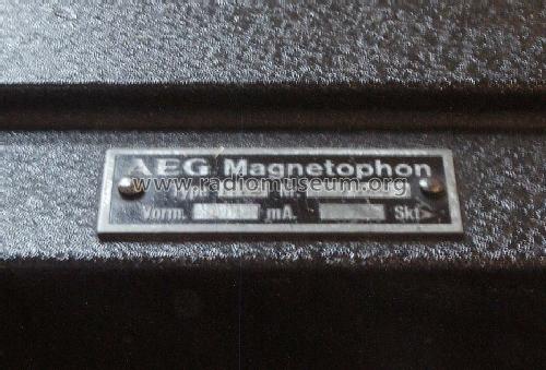 Magnetophon HTS; AEG Radios Allg. (ID = 1490209) Ton-Bild