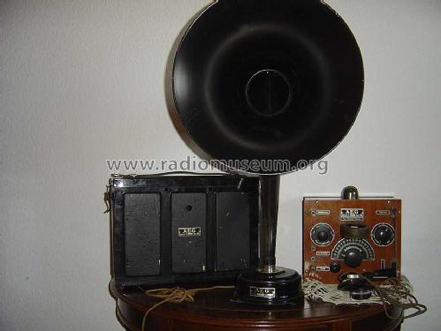 Trichterlautsprecher ; AEG Radios Allg. (ID = 150977) Speaker-P