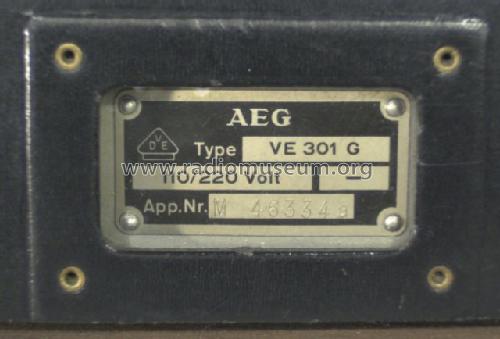 VE301G; AEG Radios Allg. (ID = 1336337) Radio
