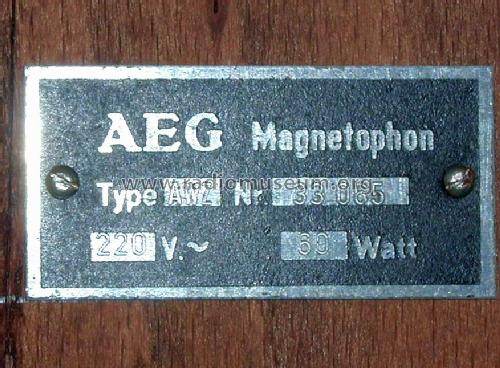 Zusatzverstärker AW1z; AEG Radios Allg. (ID = 1245248) Ampl/Mixer