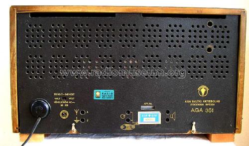 351; AGA and Aga-Baltic (ID = 85783) Radio