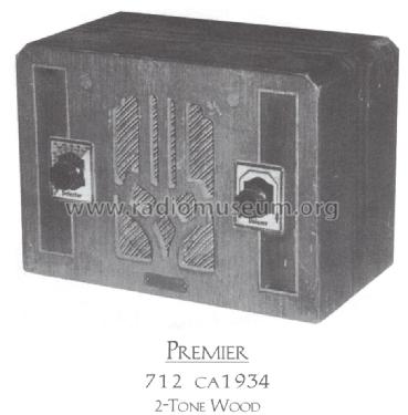 Premier 712; Air King Products Co (ID = 1502032) Radio