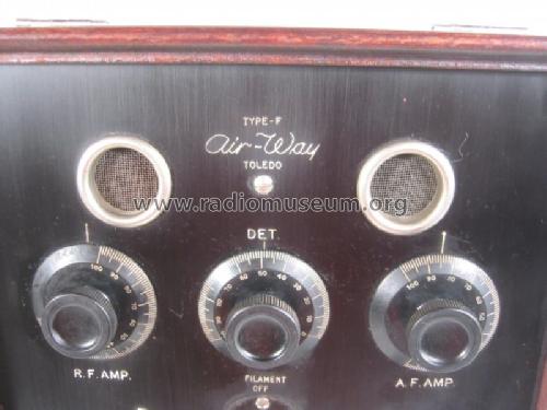 Air-Way Toledo Type-F ; Air-Way Electric (ID = 145230) Radio
