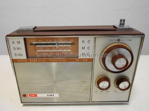 AR-818; Aiwa Co. Ltd.; Tokyo (ID = 2301137) Radio