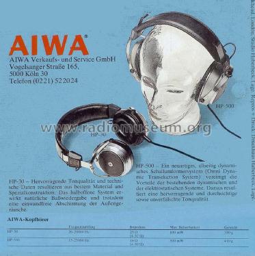 HP30; Aiwa Co. Ltd.; Tokyo (ID = 1806704) Speaker-P