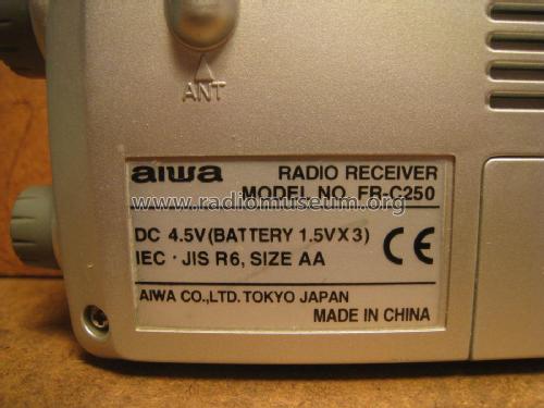 Radio Receiver FR-C250; Aiwa Co. Ltd.; Tokyo (ID = 2016031) Radio