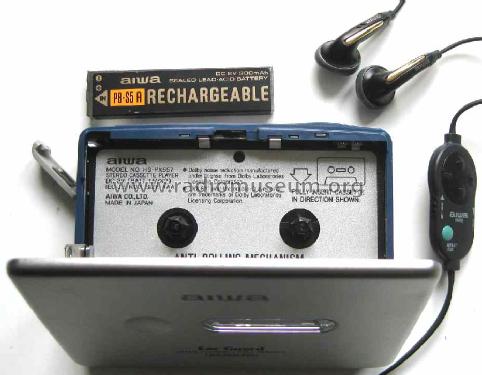 Stereo Cassette Player HS-PX557; Aiwa Co. Ltd.; Tokyo (ID = 1127174) Ton-Bild