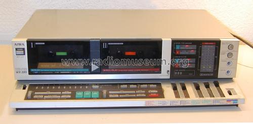 Stereo Double Cassette Deck AD-WX220; Aiwa Co. Ltd.; Tokyo (ID = 2053000) R-Player