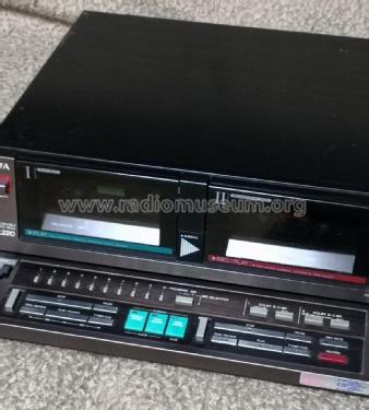 Stereo Double Cassette Deck AD-WX220; Aiwa Co. Ltd.; Tokyo (ID = 2853227) R-Player