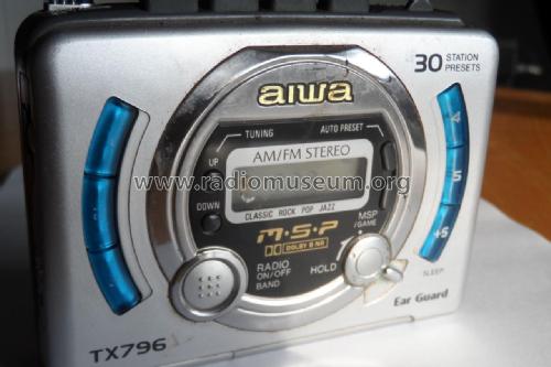 Stereo Radio Cassette Player TX796; Aiwa Co. Ltd.; Tokyo (ID = 1889159) Radio