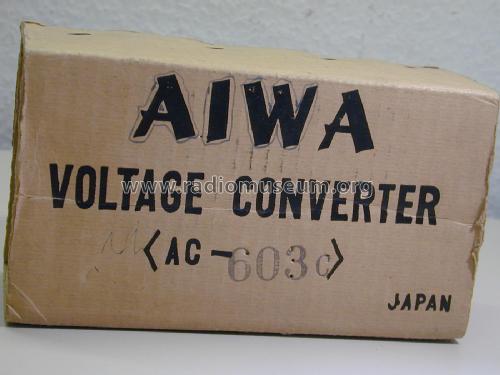 Voltage Converter AC-603C; Aiwa Co. Ltd.; Tokyo (ID = 2023459) Power-S