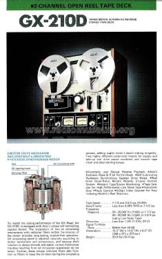 GX-210D; Akai Electric Co., (ID = 2807154) R-Player