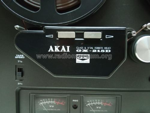 Stereo Tape Deck GX-215D; Akai Electric Co., (ID = 2853531) R-Player