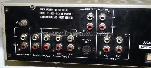 AM-U02; Akai Electric Co., (ID = 626867) Ampl/Mixer