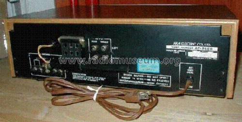 AT-2600; Akai Electric Co., (ID = 1749625) Radio