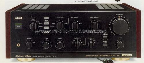 Digital Integrated Amplifier AM-95; Akai Electric Co., (ID = 1239070) Ampl/Mixer