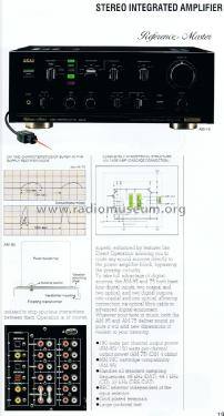 Digital Integrated Amplifier AM-95; Akai Electric Co., (ID = 1844956) Ampl/Mixer
