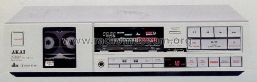 Stereo Cassette Deck GX-R70; Akai Electric Co., (ID = 1239132) R-Player