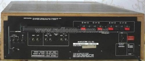 Stereo Cassette / Receiver System AC-3500 L; Akai Electric Co., (ID = 1639063) Radio