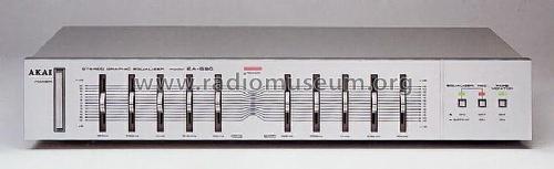 Stereo Graphic Equalizer EA-G 30; Akai Electric Co., (ID = 663815) Ampl/Mixer