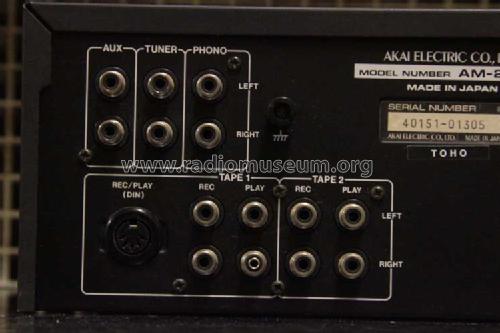 Stereo Integrated Amplifier AM-2350; Akai Electric Co., (ID = 1672871) Ampl/Mixer