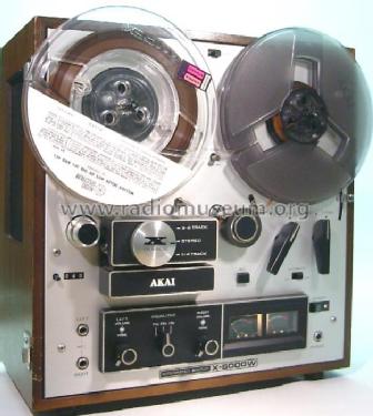 Stereo Tape Recorder X-5000W; Akai Electric Co., (ID = 608486) Sonido-V